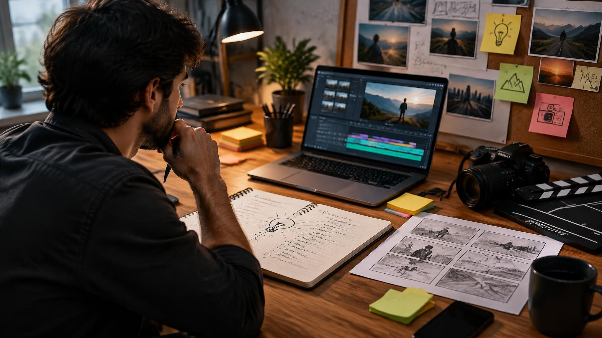 filmmaker brainstorming ideas