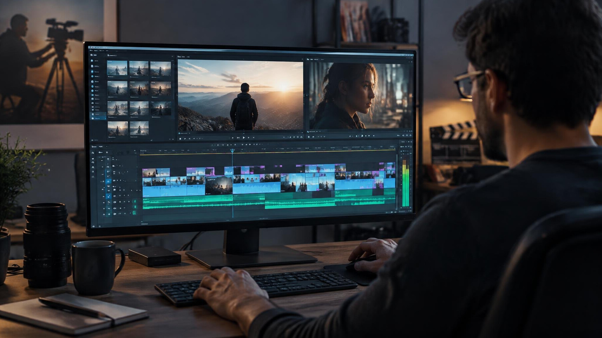 digital video editing timeline