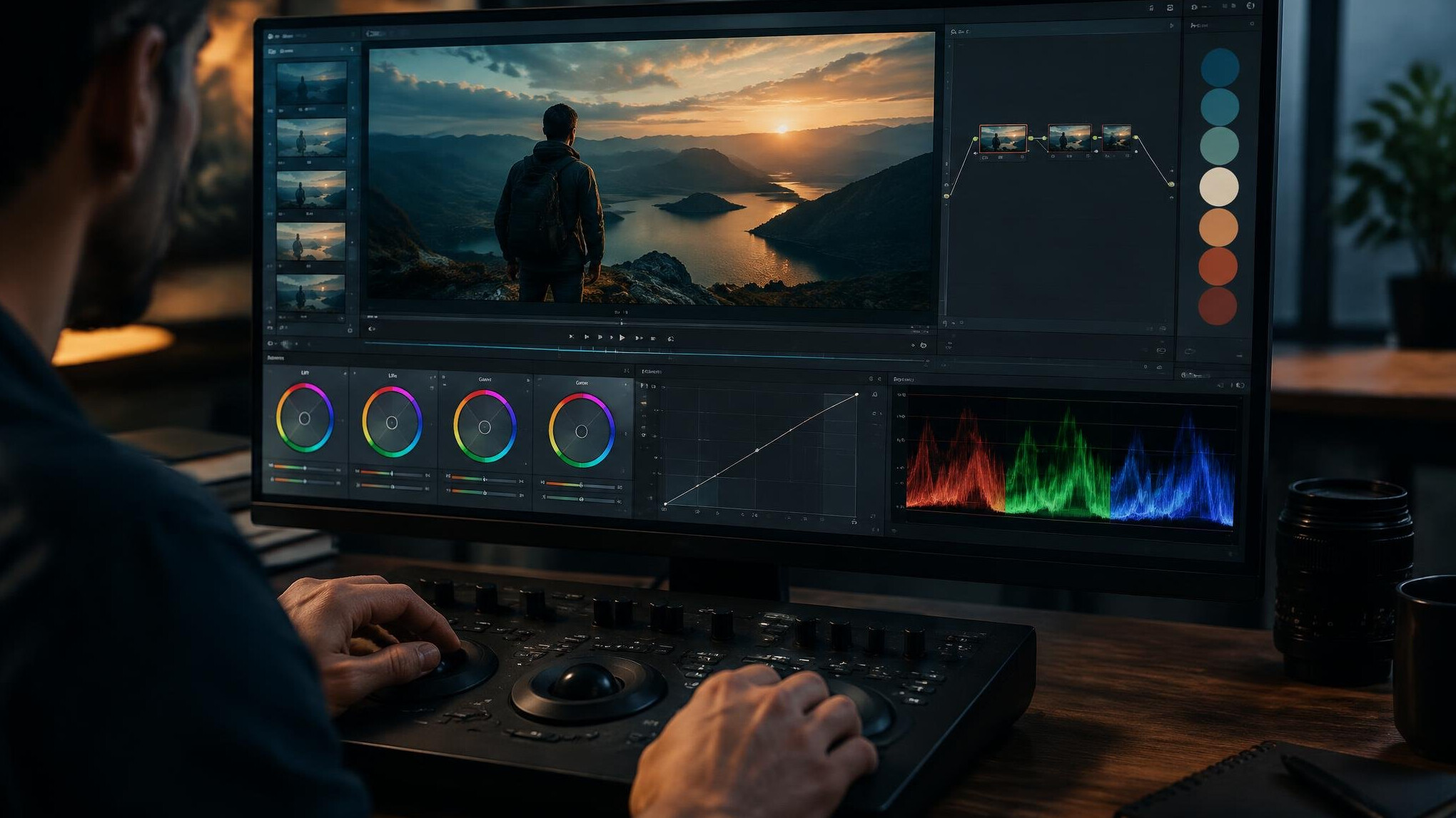 color grading tools
