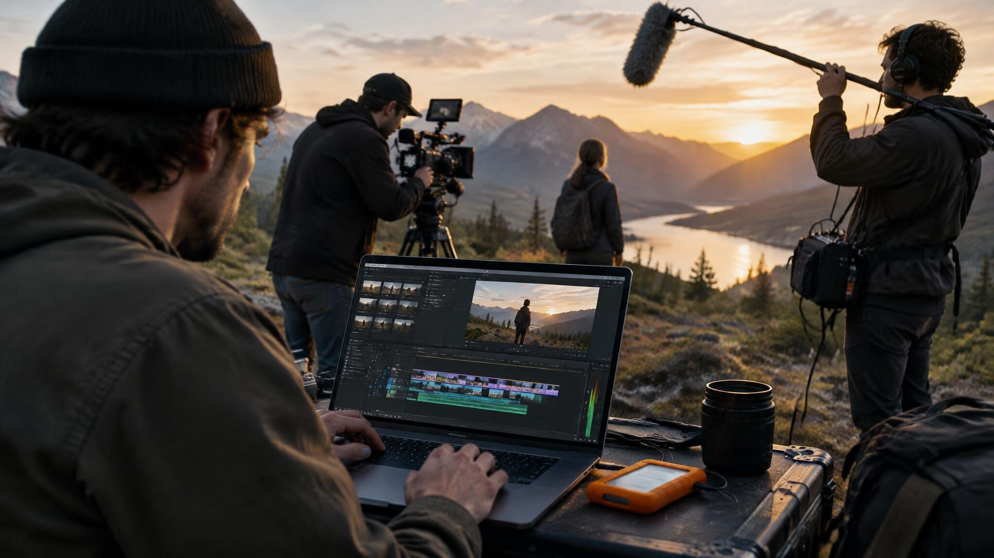 indie filmmaker editing