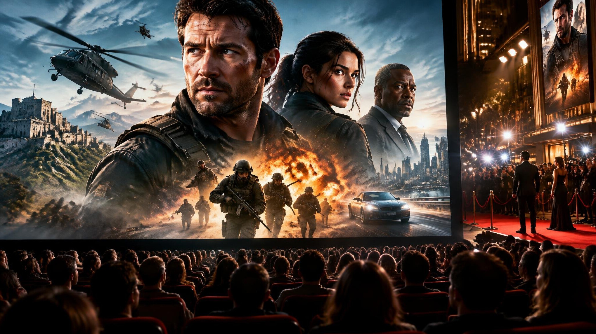 blockbuster movie poster